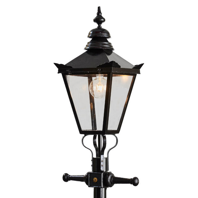 Victorian traditional cast iron lamp post