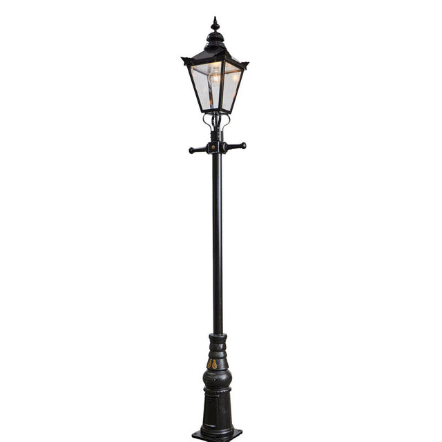 Victorian traditional cast iron lamp post