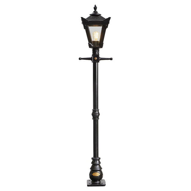 Victorian traditional cast iron lamp post