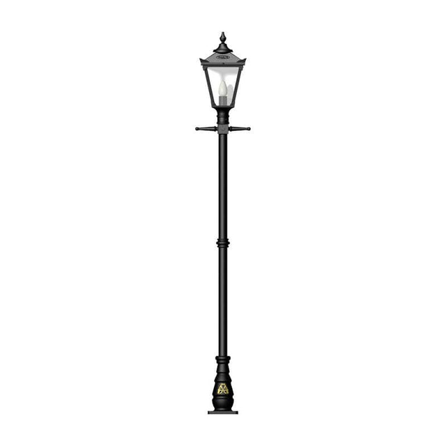 Victorian traditional cast iron lamp post