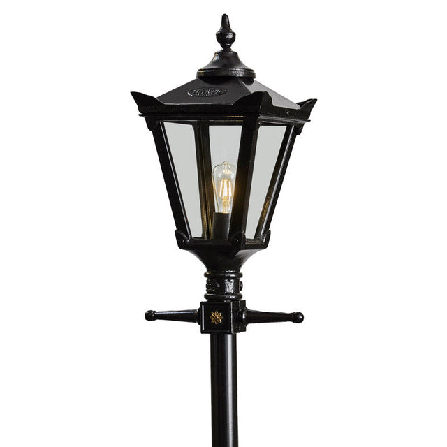 Victorian traditional cast iron lamp post