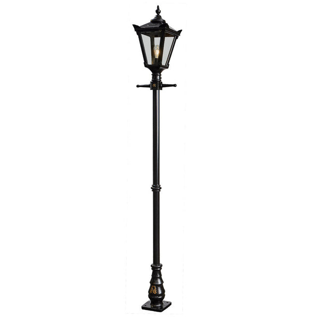 Victorian traditional cast iron lamp post