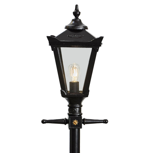 Victorian traditional cast iron lamp post