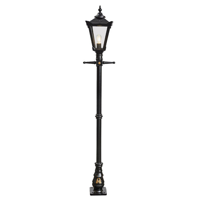 Victorian traditional cast iron lamp post