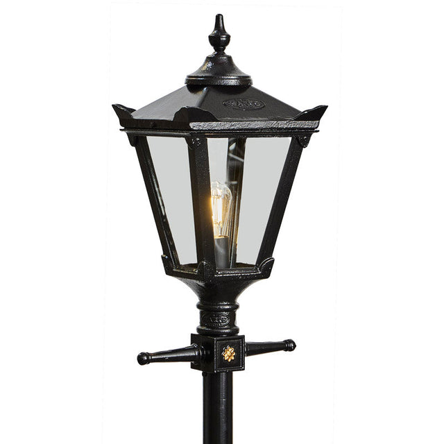 Victorian traditional cast iron lamp post