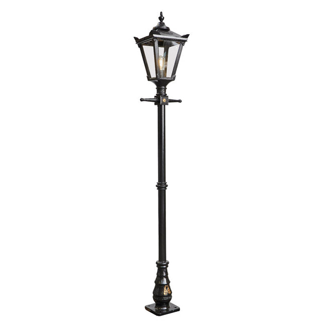 Victorian traditional cast iron lamp post