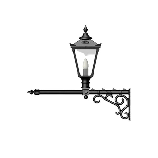 Victorian wall light with extension