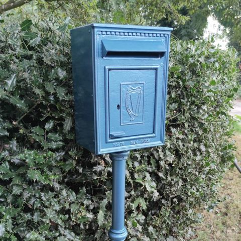 Traditional Irish Free standing postbox