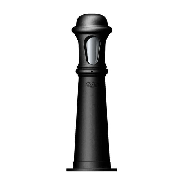 Decorative bollard light in cast iron