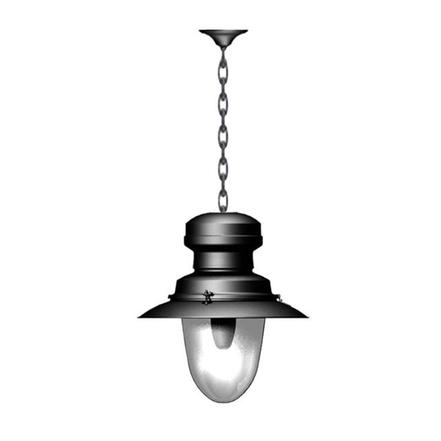 Classic railway hanging light with chain