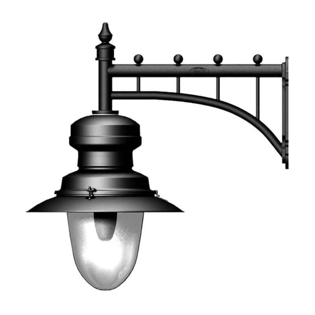 Large classical railway style wall light