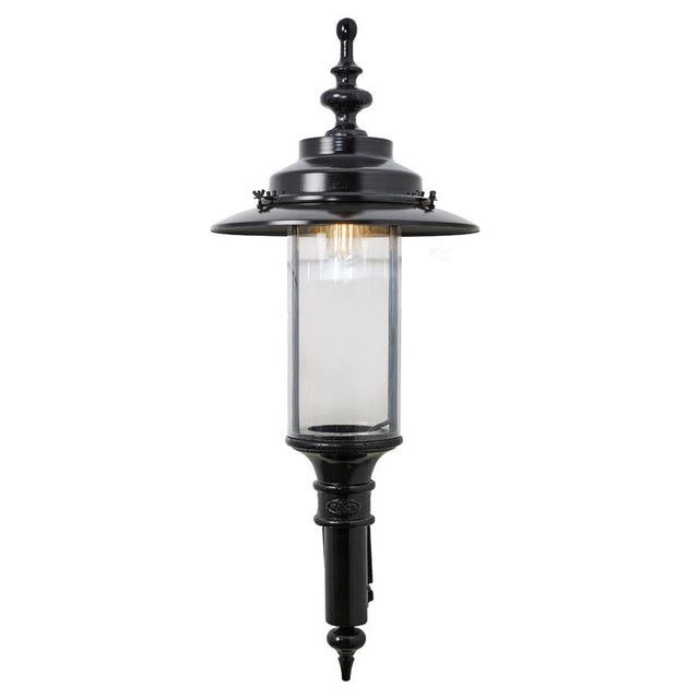 Large Georgian style wall light in cast iron and steel