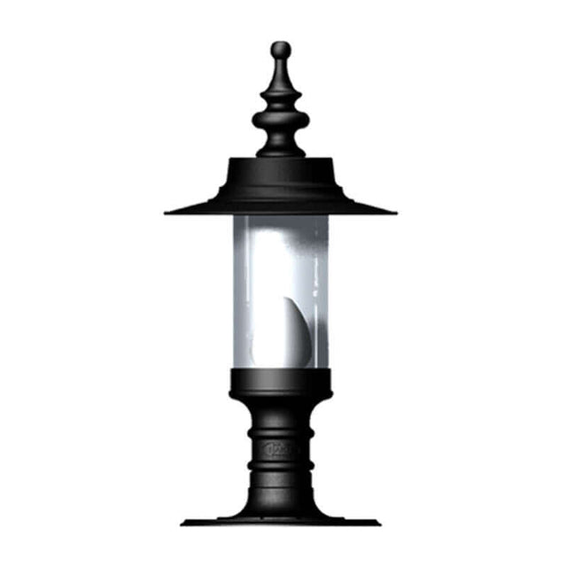 Georgian style pier light for flat piers