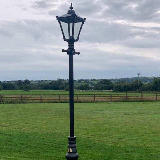 Victorian traditional cast iron lamp post