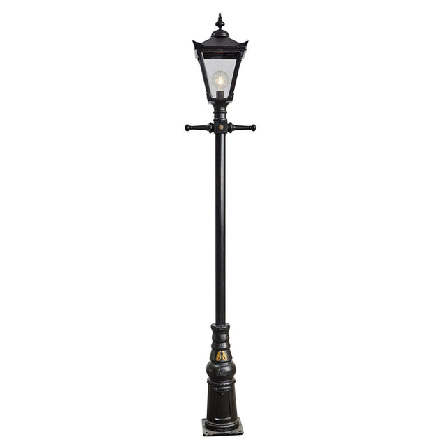 Victorian traditional cast iron lamp post