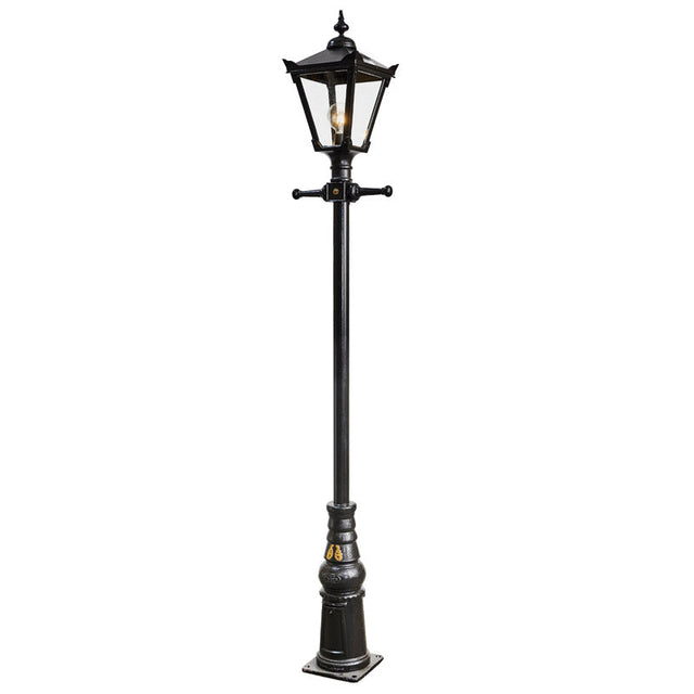 Victorian traditional cast iron lamp post