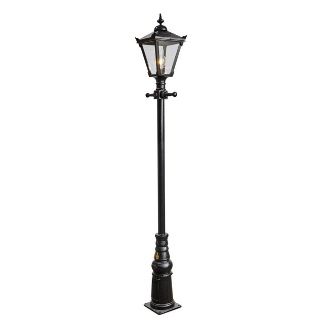 Victorian traditional cast iron lamp post