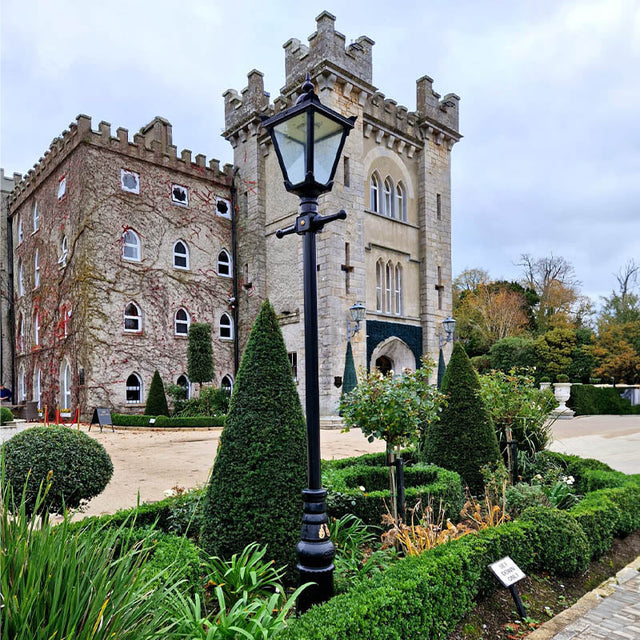 Victorian traditional cast iron lamp post