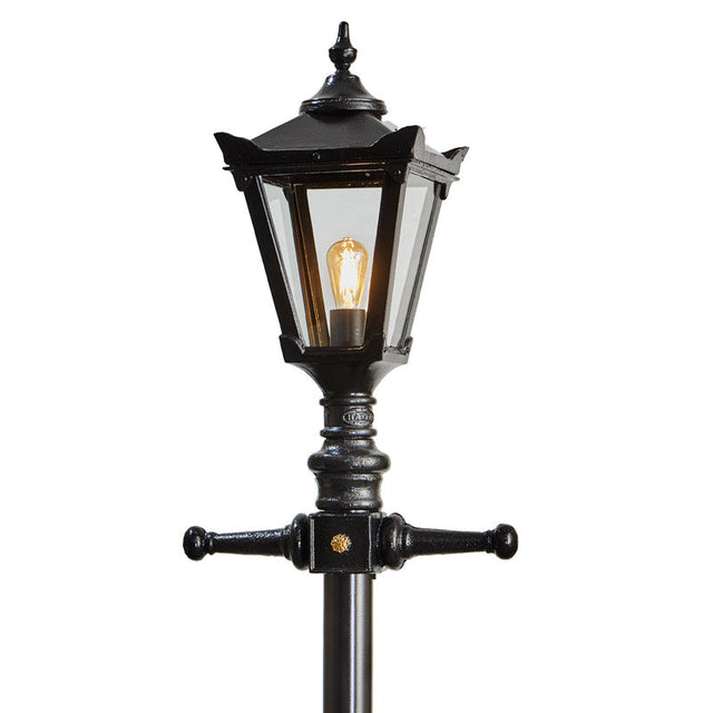 Victorian traditional cast iron lamp post