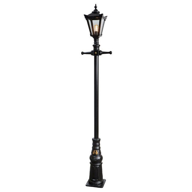 Victorian traditional cast iron lamp post