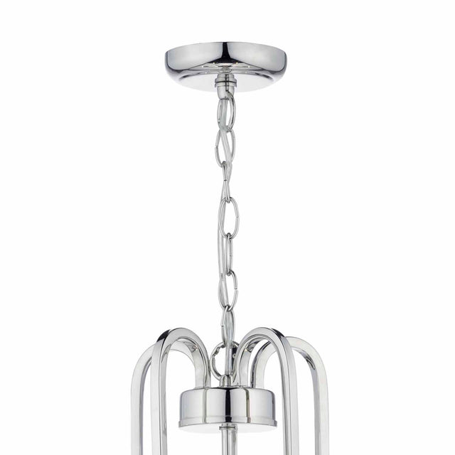 Heythrope 5 Light Pendant Polished Nickel