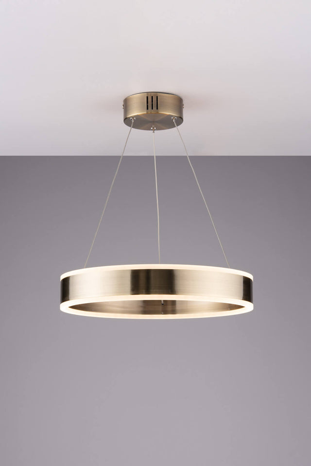 Ianna Pendant Antique Brass LED