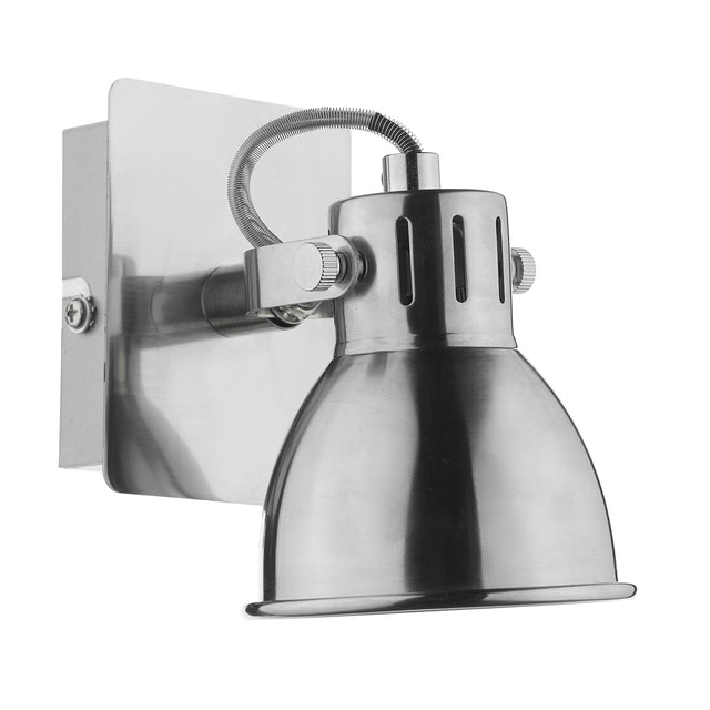 Idaho Single Wall Spotlight Natural Chrome