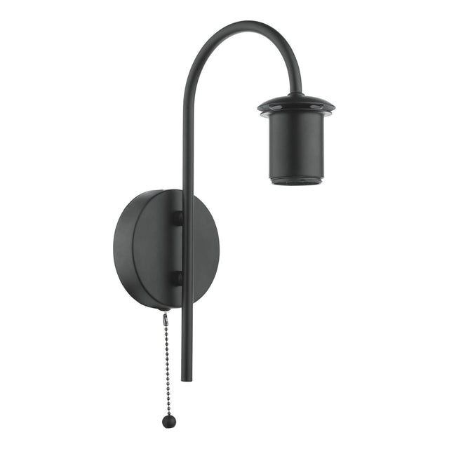 Idra Wall Light Satin Black Bracket Only