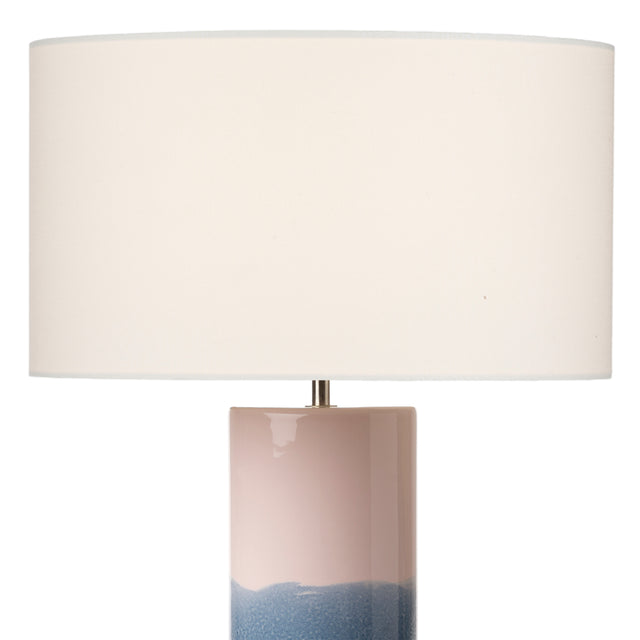 Ignatio Table Lamp Ceramic Pink & Blue Base Only