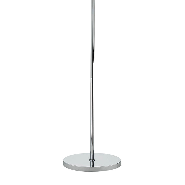 Innsbruck Floor Lamp Polished Chrome With Shade