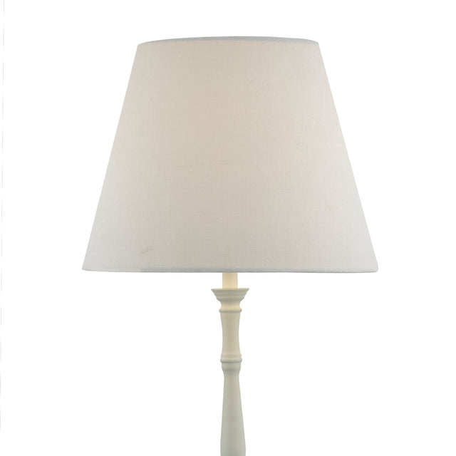 Joanna Table Lamp White With Shade