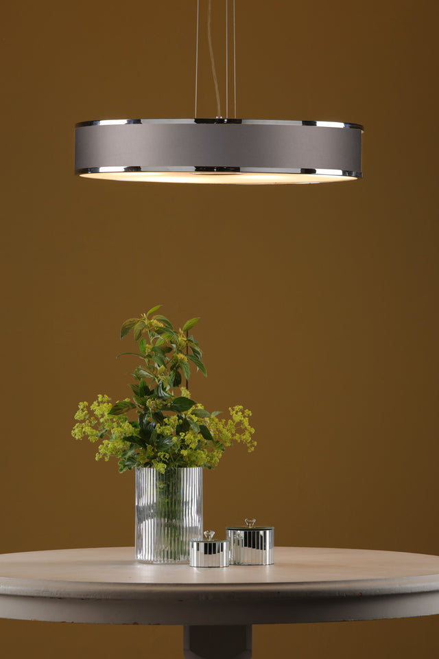 Jolyon 6 Light Pendant Polished Chrome and Bespoke