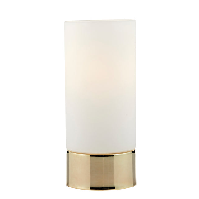 Jot Touch Table Lamp Gold Opal Glass