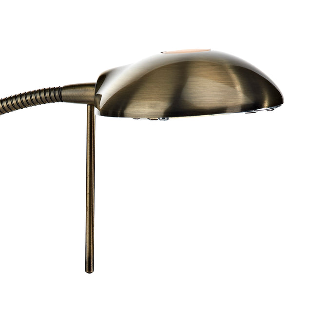 Journal Task Table Lamp Antique Brass