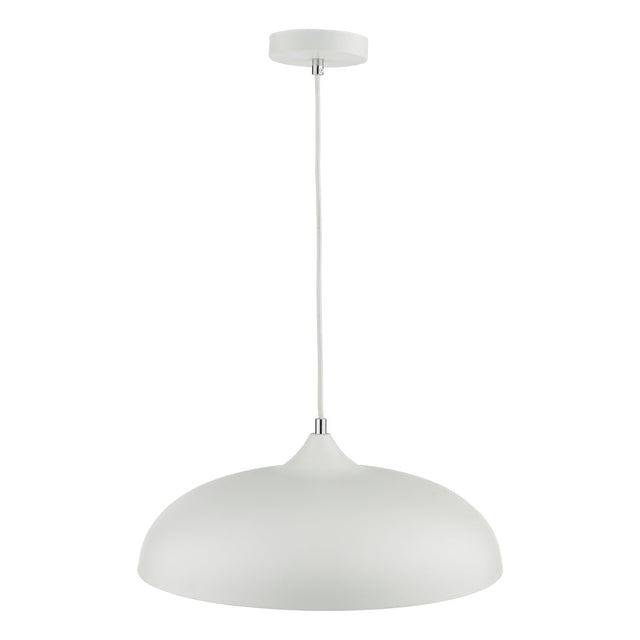 Kaelan 1 Light Single Pendant White