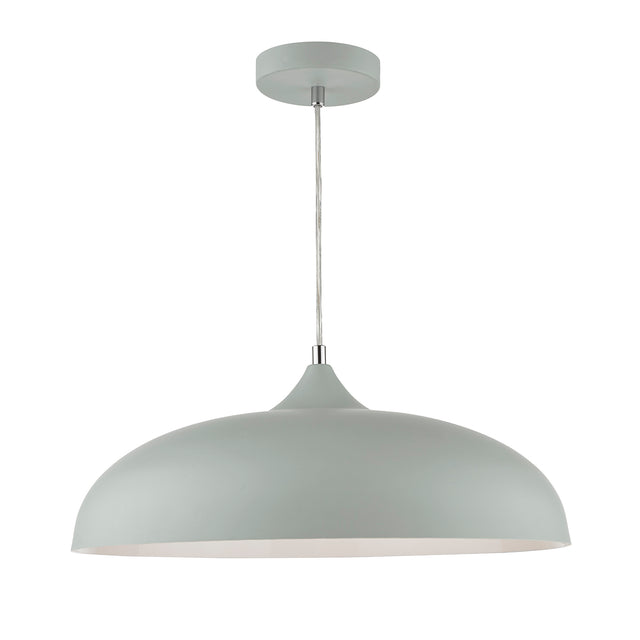 Kaelan 1 Light Pendant Soft Matt Grey