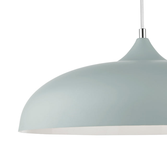 Kaelan 1 Light Pendant Soft Matt Grey