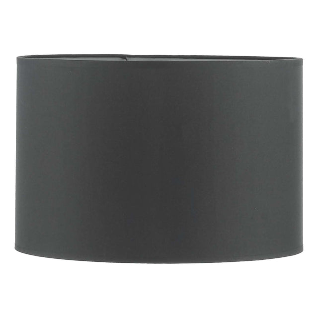 Kelso Black Cotton Drum Shade 38cm