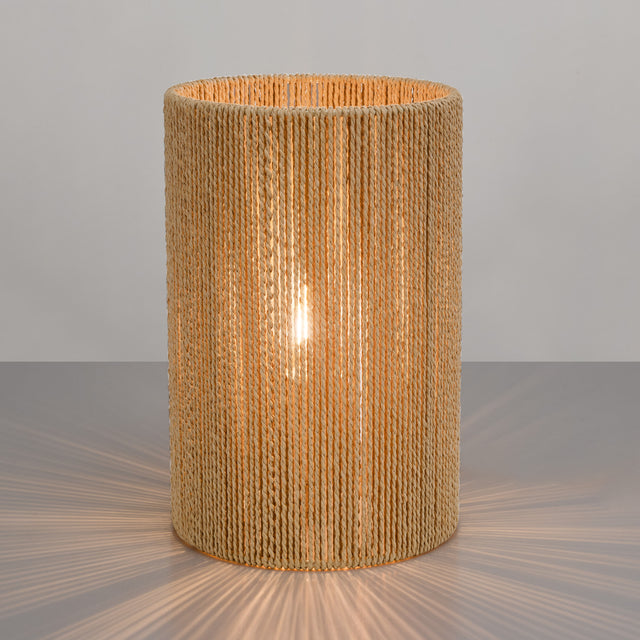 Keona Table Lamp Natural String Shade