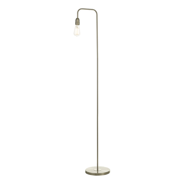 Kiefer Floor Lamp Satin Chrome