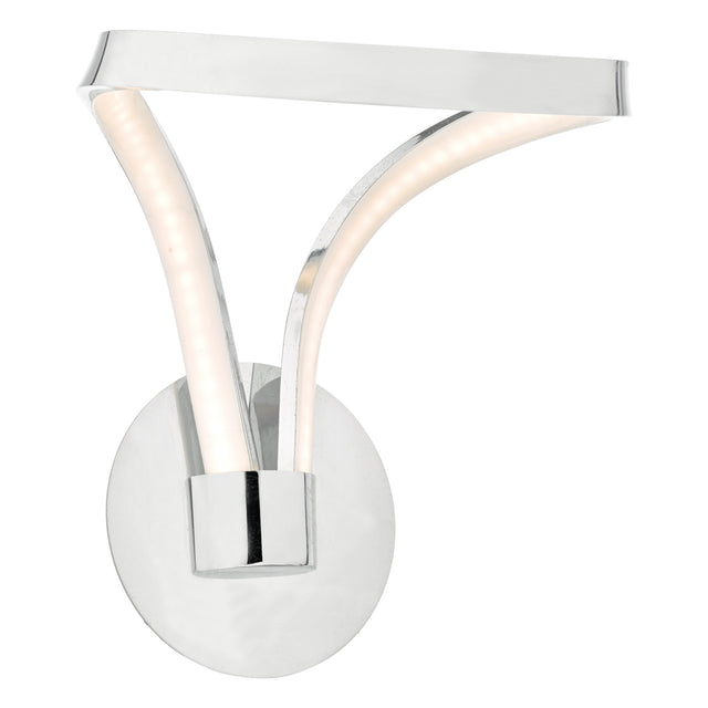 Killian Wall Light Polished Chrome & Acrylic LED