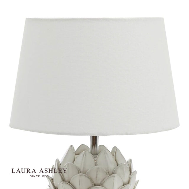 Laura Ashley Artichoke Ceramic Table Lamp With Shade