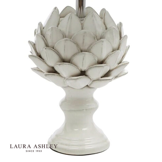 Laura Ashley Artichoke Ceramic Table Lamp With Shade