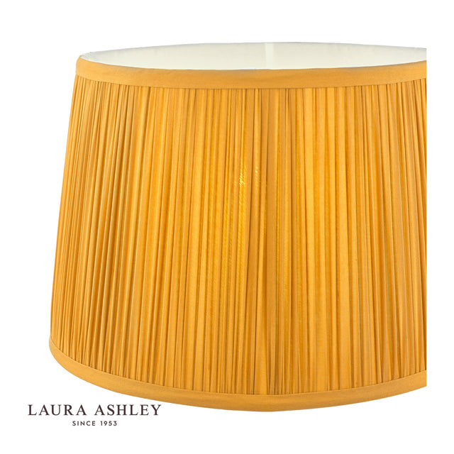 Laura Ashley Hemsley Silk Shade Yellow Ochre 25.5cm/10 inch