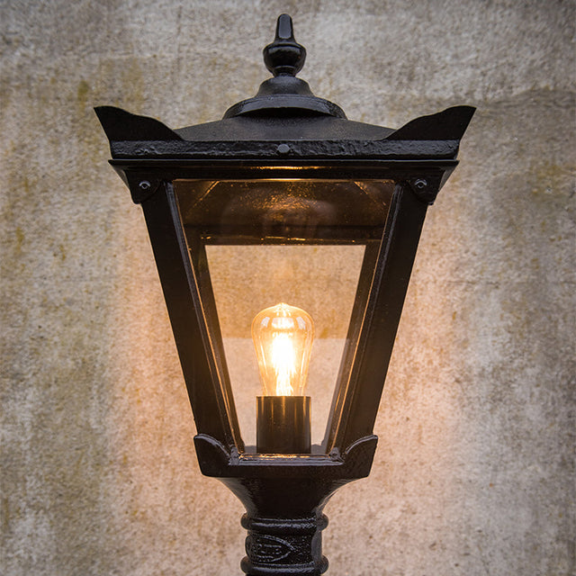 Victorian Traditional lantern in cast iron