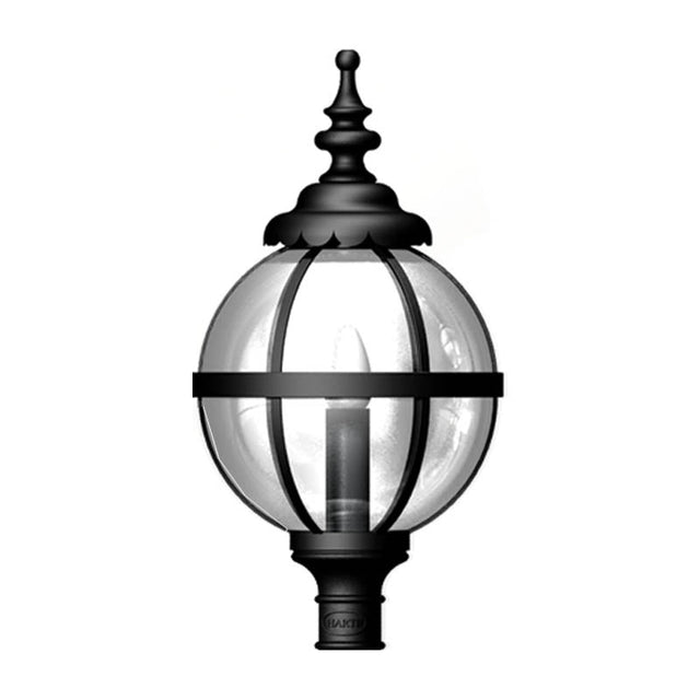 Victorian globe lantern in cast iron