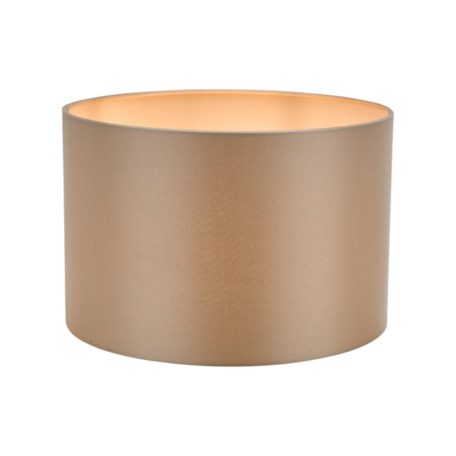 Lyris Taupe Cotton Drum Shade 30cm