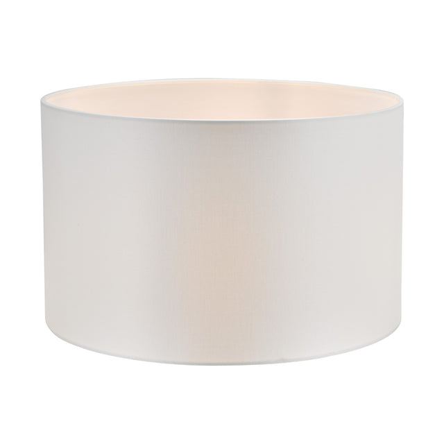 Lyris Ivory Cotton Drum Shade 35cm