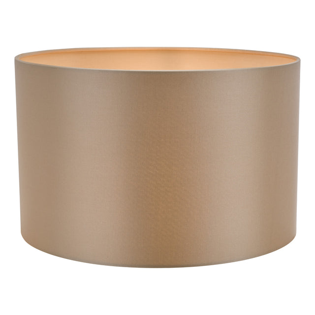 Lyris Taupe Cotton Drum Shade 40cm