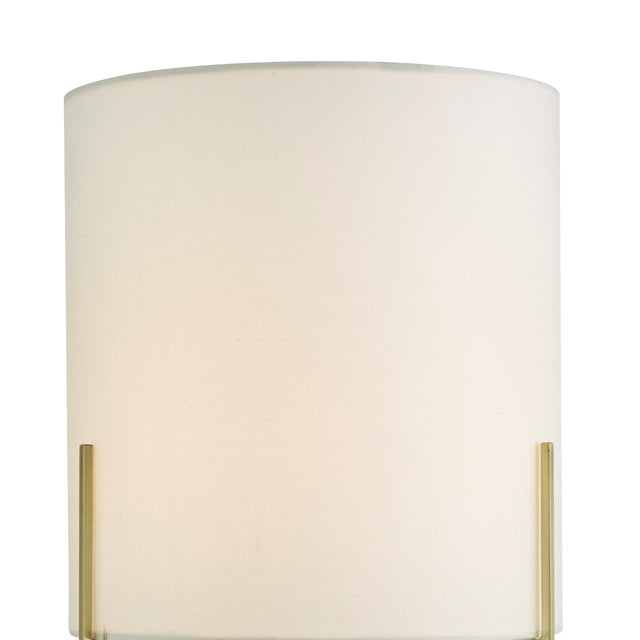 Michaela Table Lamp Satin Gold With Shade